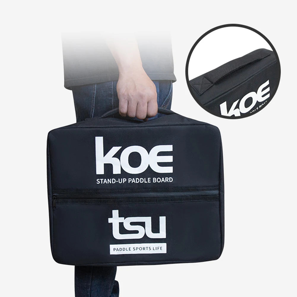 Adjustable Surfboard Shoulder Carry Strap - Stand Up Paddle Board Carrier Sling with Deck Bag