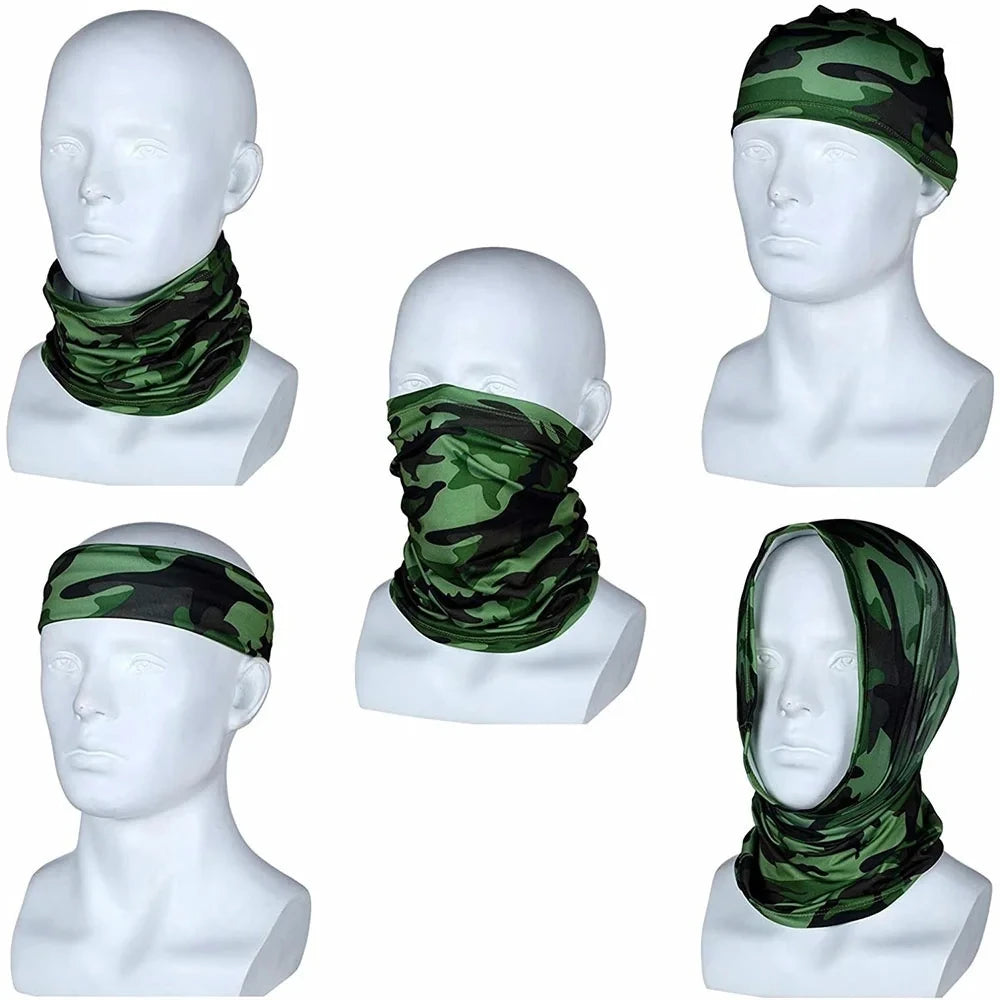 Ice Silk Multi-Purpose Bandana - UV Protection Neck Scarf for Cycling, Hiking & Outdoor Sports