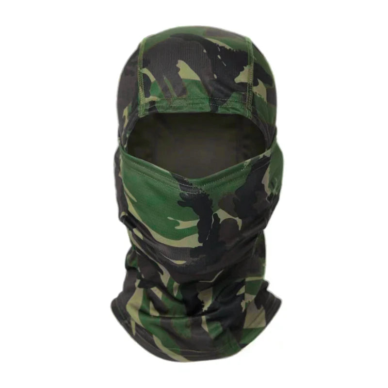 Multi-Sport Camouflage Face Mask - Full Coverage Balaclava for Cycling, Hunting, Hiking, Skiing & Motorcycle Riding