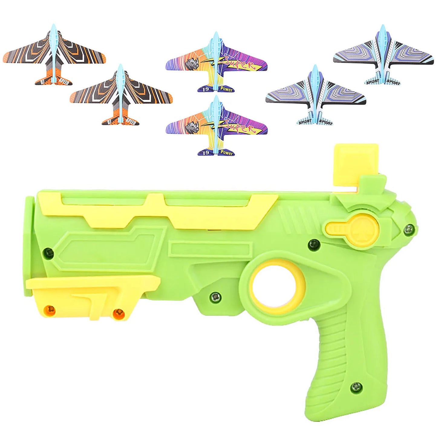 Professional Airplane Launcher - Bubble Catapult with 6 Small Planes