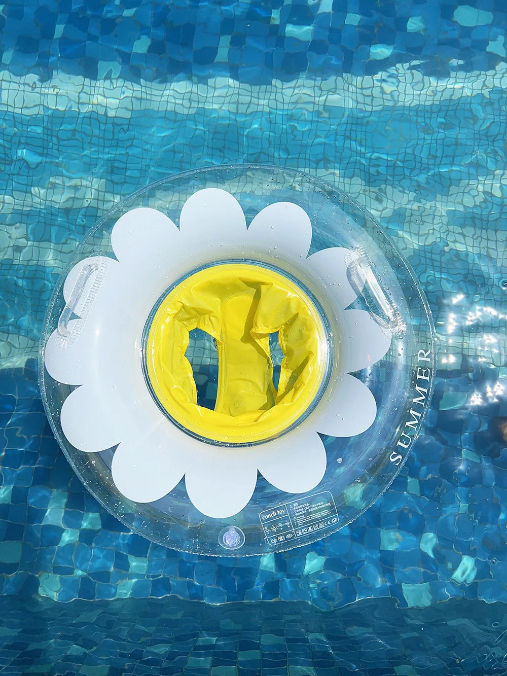 Inflatable Swimming Ring - Multi-Age Float Seat for Kids & Adults - Pool Water Safety Equipment