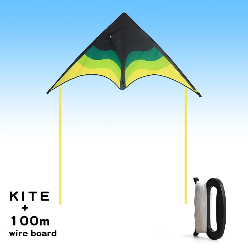 Yongjian Large Beach Delta Kite for Adults and Kids - Easy to Fly for Beginners