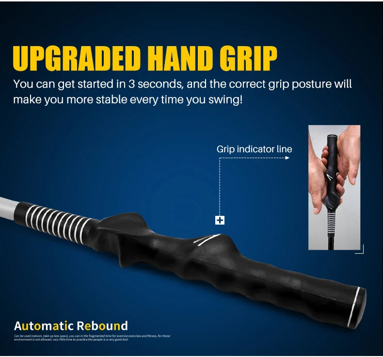 Golf Swing Trainer Fan - Power Speed Practice Aid with Wind Resistance Technology