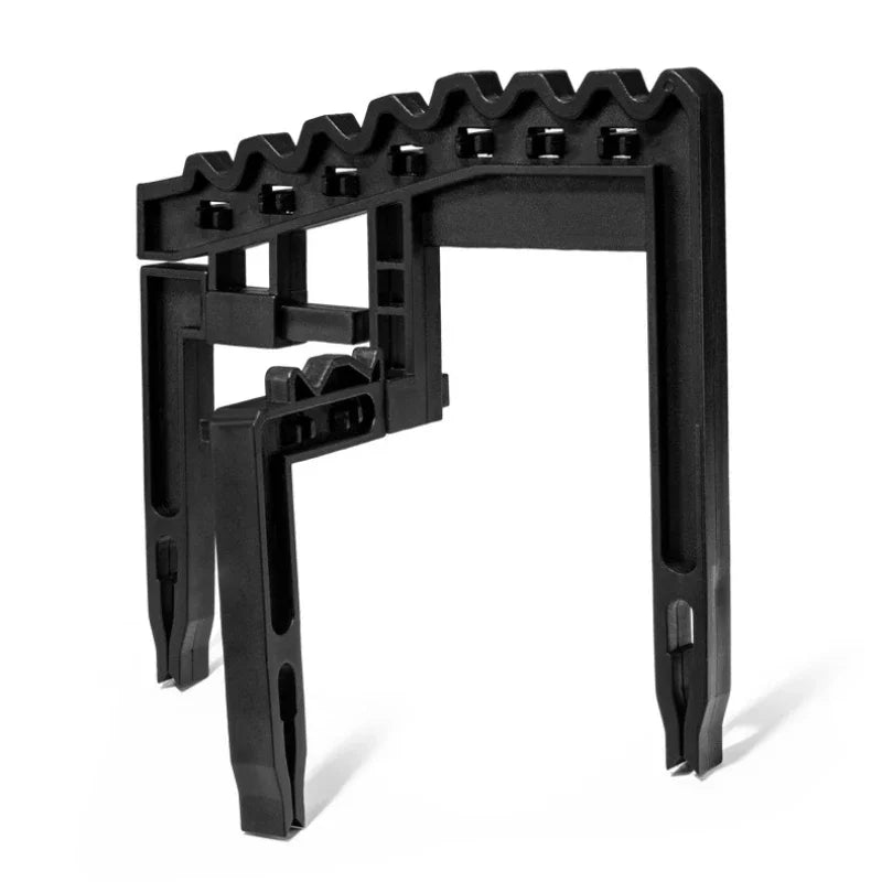 Adjustable Golf Club Organizer - 9 Iron Holder Training Aid with Anti-Collision Design (Model ZJ018)