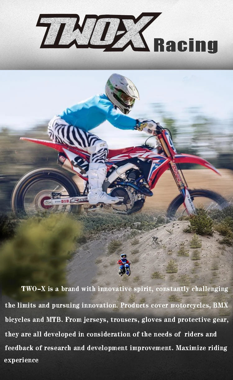 BMW Rally GS Motorcycle Racing Gloves - Touch Screen Off-Road Motocross Gloves