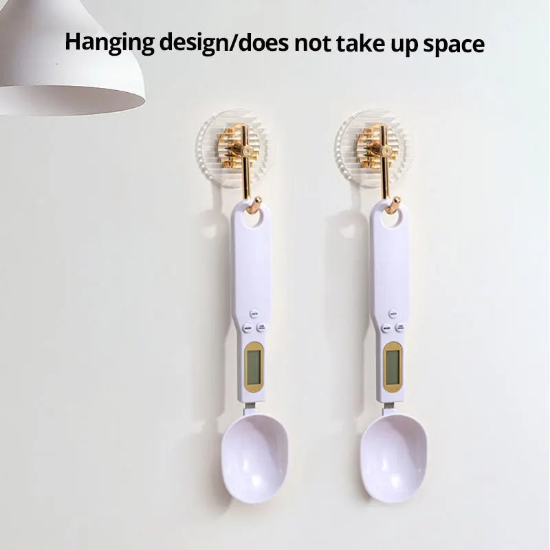 Electronic Measuring Spoon Scale – Digital Kitchen Scale for Cooking, Baking, Coffee, and Powder – Precise LCD Display Measuring Tool