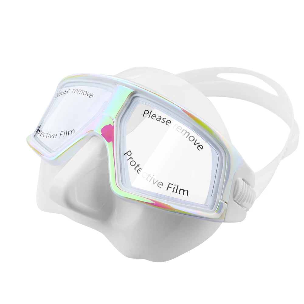 Professional Scuba Diving Mask Set HD Anti-Fog Lens UV Protection Adjustable Snorkeling Swimming Goggles for Adult Divers