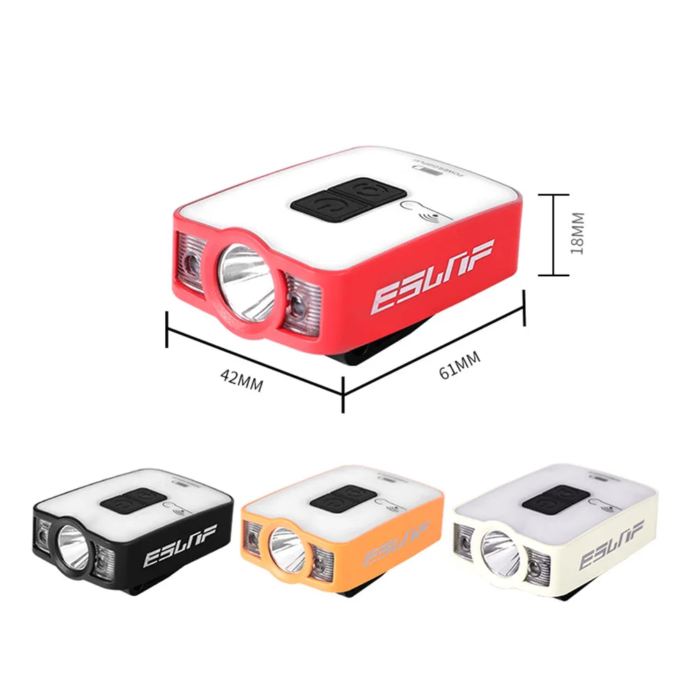 Rechargeable LED Hat Clip Light - XPG+COB 200LM Outdoor Headlamp with 1200mAh Battery, USB/Type-C Charging for Hiking, Emergency & Car Use