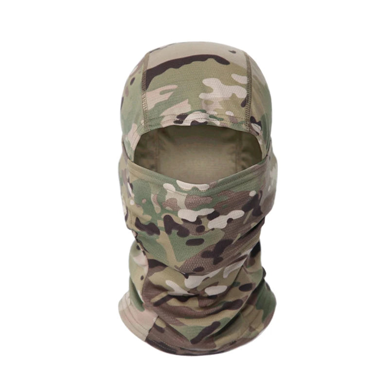Multi-Sport Camouflage Face Mask - Full Coverage Balaclava for Cycling, Hunting, Hiking, Skiing & Motorcycle Riding