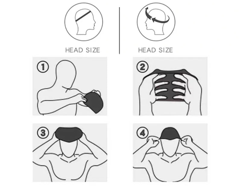 Professional Silicone Swimming Cap for Men and Women