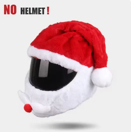 Cartoon Plush Animal Motorcycle Helmet Cover - Fabric Protection Accessory