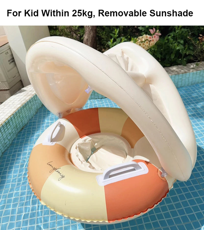 Inflatable Baby Swim Ring - Pool Float for Kids