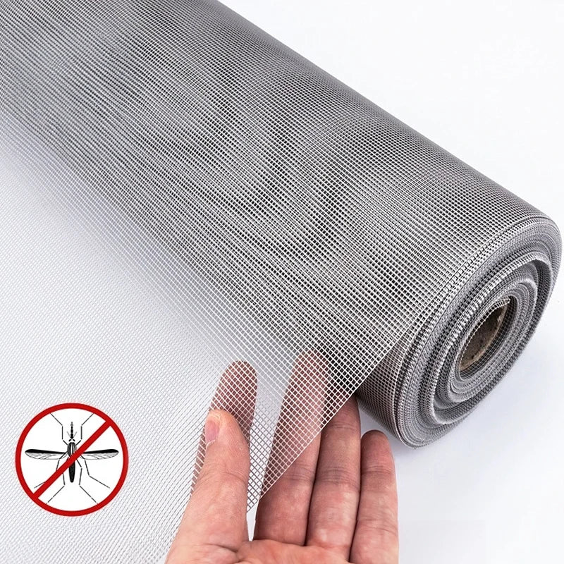 Large DIY Window Screen Mesh - Pet-Safe Mosquito & Insect Protection for Balconies and Gardens