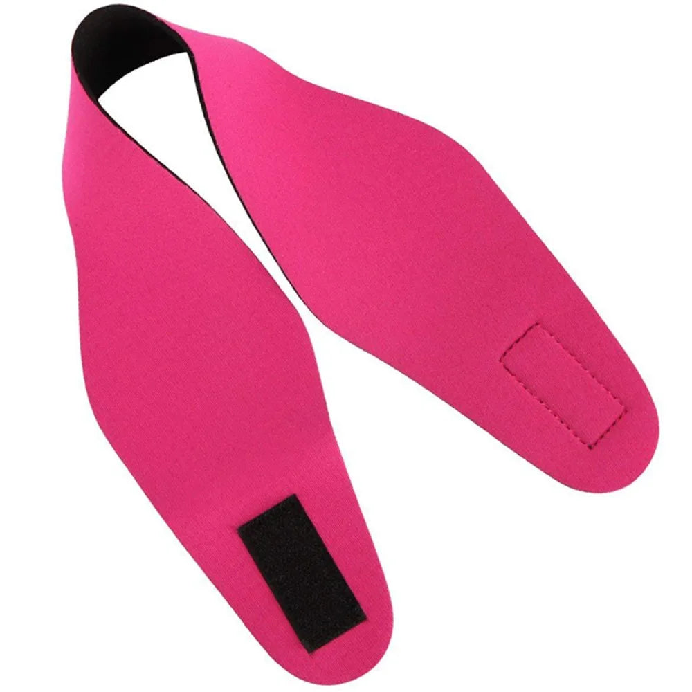 Waterproof Neoprene Swimming Headband - Adjustable Diving Ear Protection Band with Soft Earplug Design for Water Sports (Multiple Colors Available)