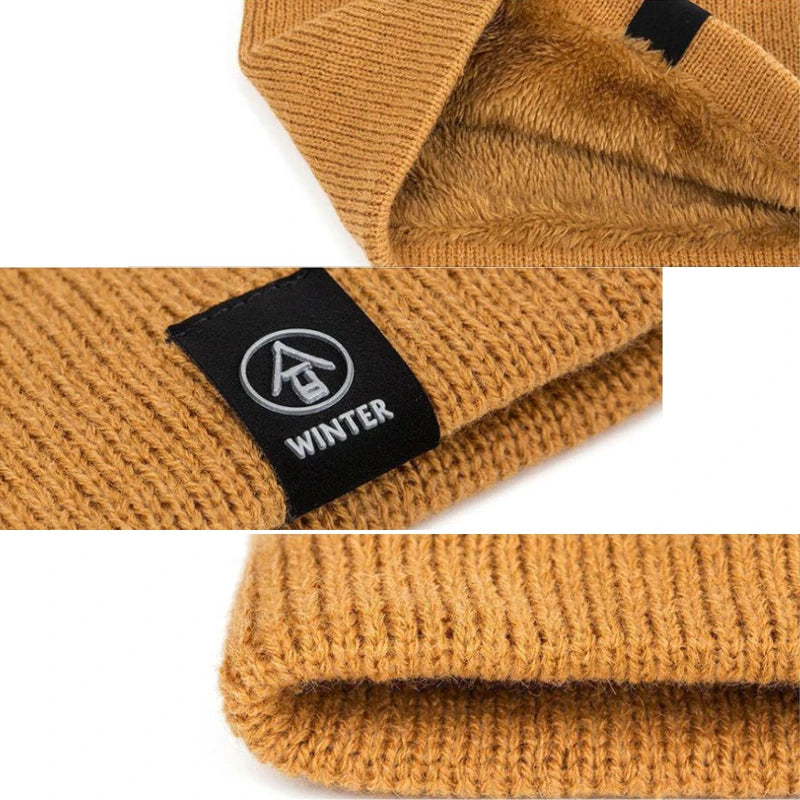 Winter Sports Neck Warmer - Soft Knitted Face Cover Scarf for Men & Women - Cold-Proof Thick Collar for Skating, Running & Hiking