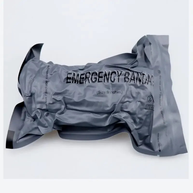 Emergency Trauma First Aid Kit - Compression Bandage, Tourniquet, Sterile Medical Dressing & Roll Bandage
