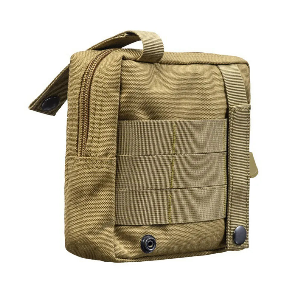 Tactical MOLLE EDC Pouch - Multi-Purpose Outdoor Storage Bag for Camping, Hunting, Cycling & Climbing