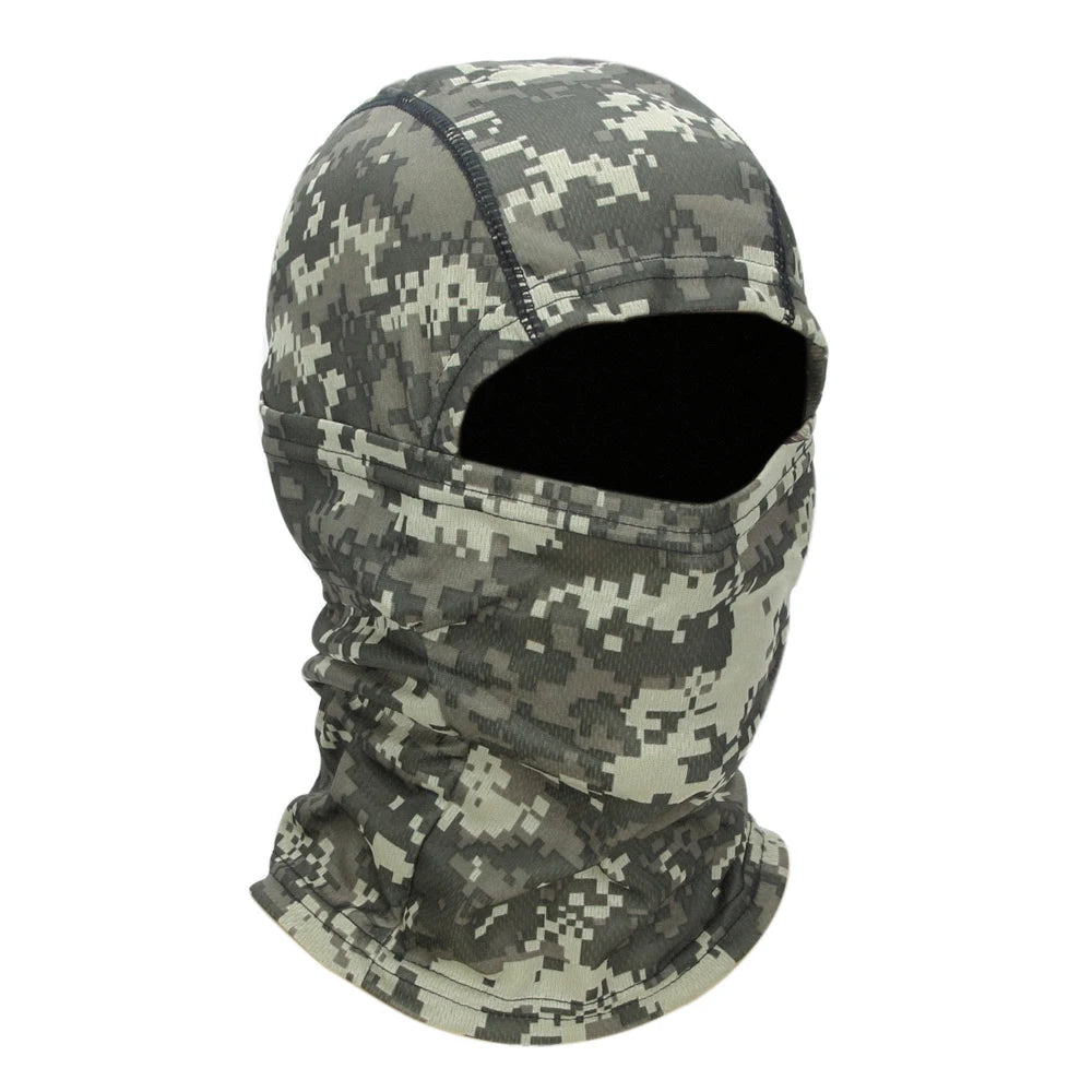 Multi-Sport Camouflage Face Mask - Full Coverage Balaclava for Cycling, Hunting, Hiking, Skiing & Motorcycle Riding