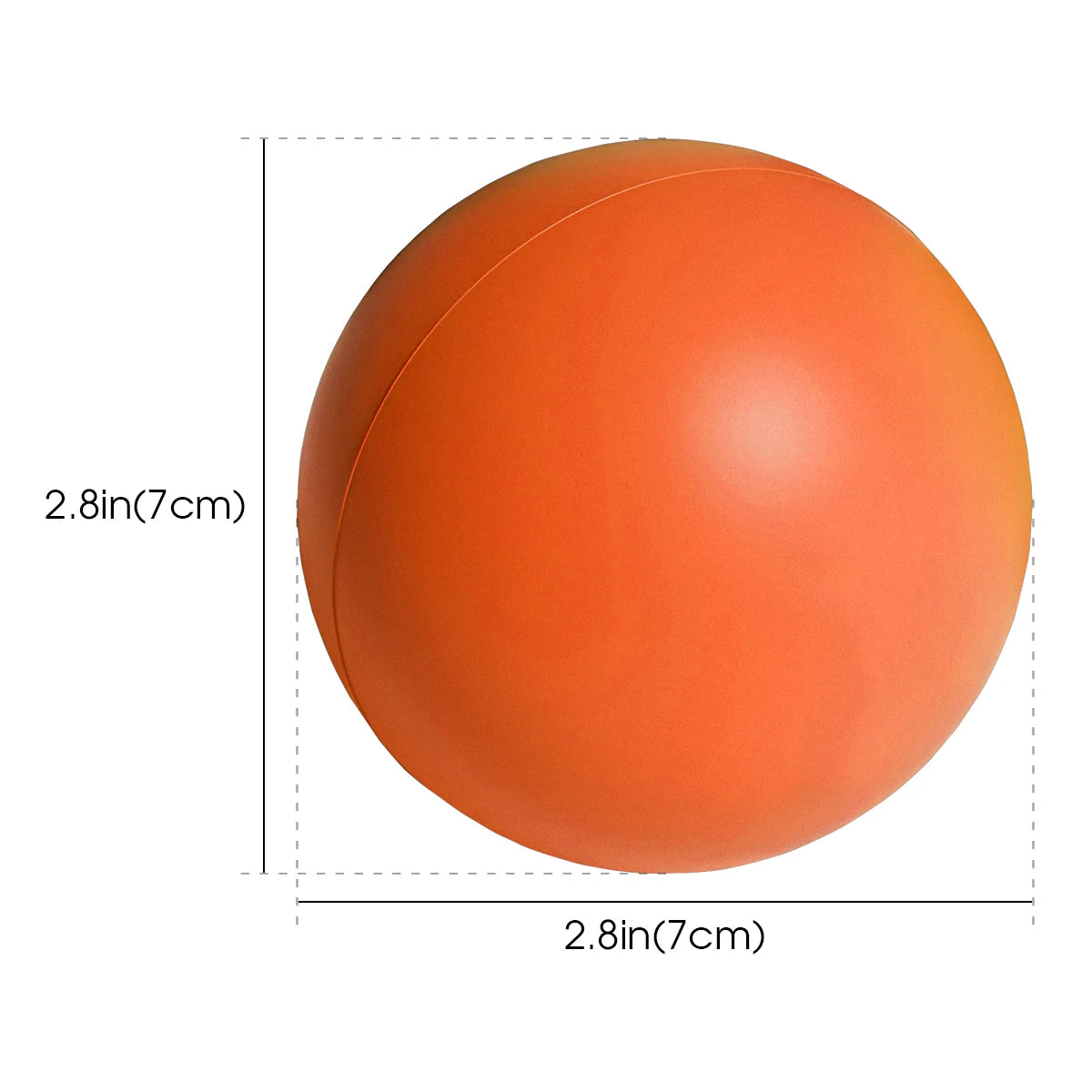 7cm High Elasticity Finger Strengthening Grasping Massager Exerciser Ball