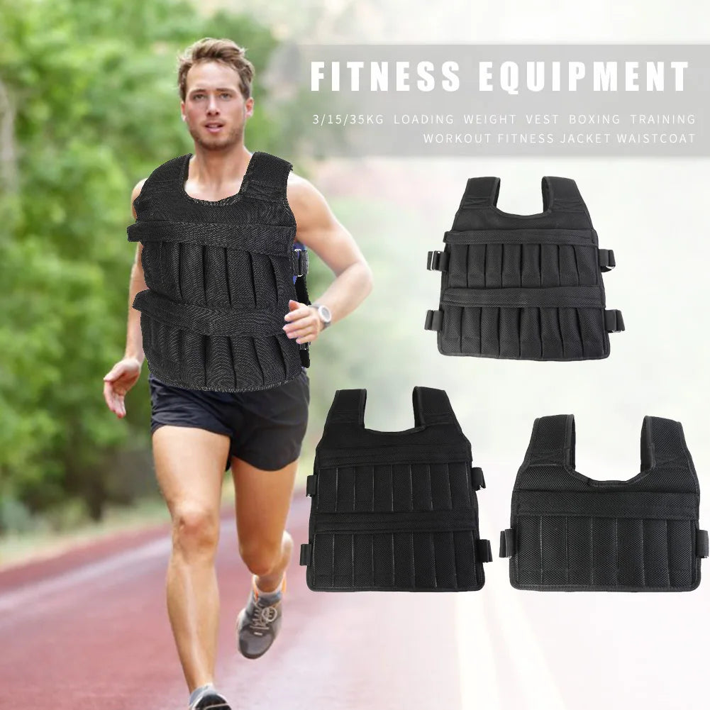3-15-35kg Adjustable Weight Training Suit - Empty Bag