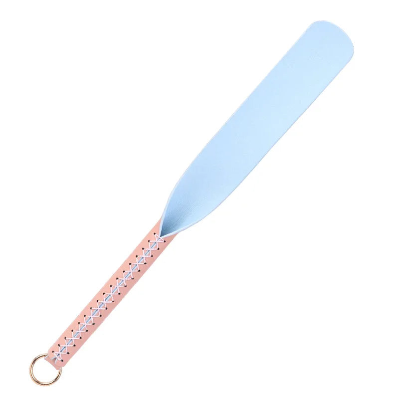 Premium Genuine Leather Equestrian Training Whip - Horse Riding Flogger Paddle for Professional Training