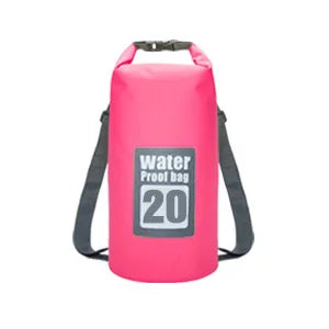 Waterproof Dry Bag Set - 5L/10L/15L/20L/30L PVC Storage Sacks for Kayaking, Canoeing, Rafting & Swimming Adventures
