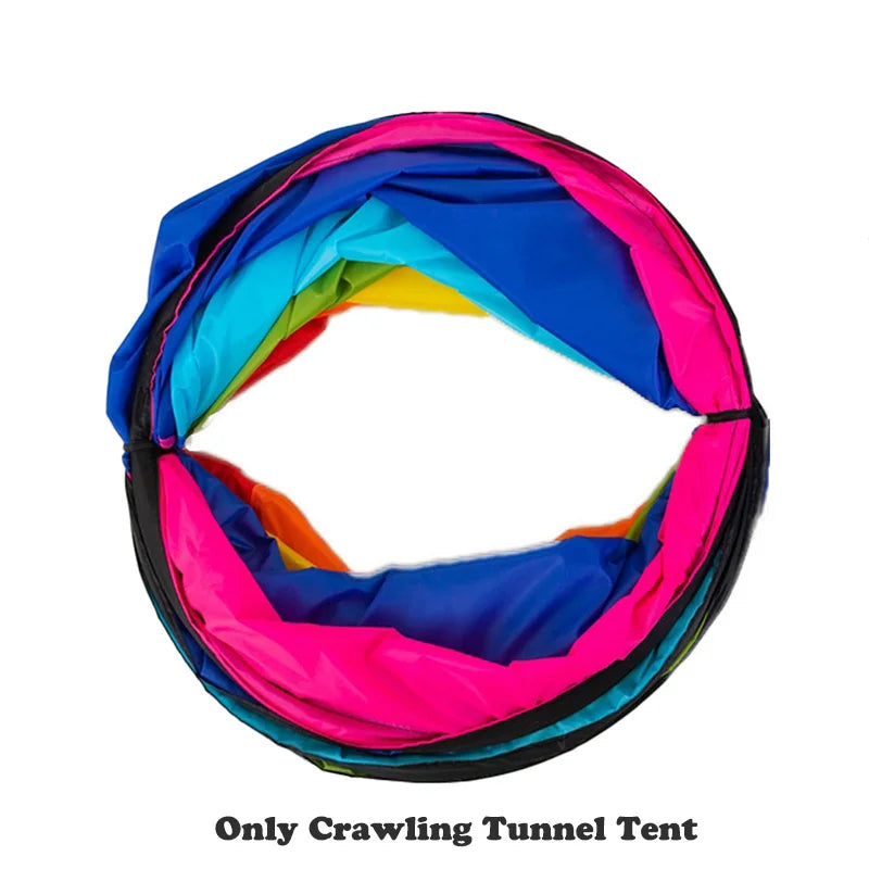Portable Children's Tent - Crawling Tunnel - Beach Toys - Ball Pool - Kids' Pop-up Tent - Indoor Crawling Games - Child Play House - Tents