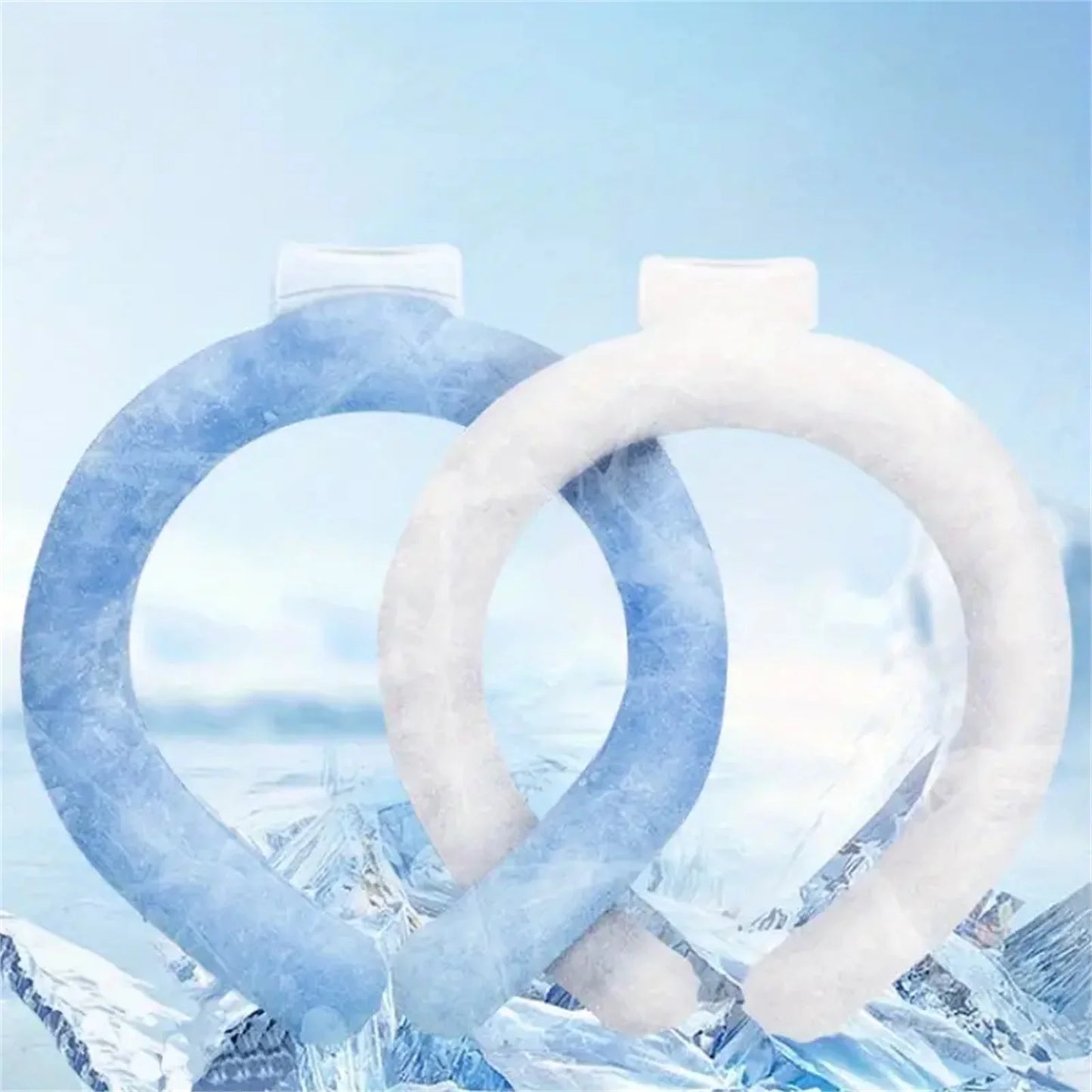 Summer Outdoor Neck Cooler - Cooling Ring for Camping, Hiking, Cycling, Running & Fishing