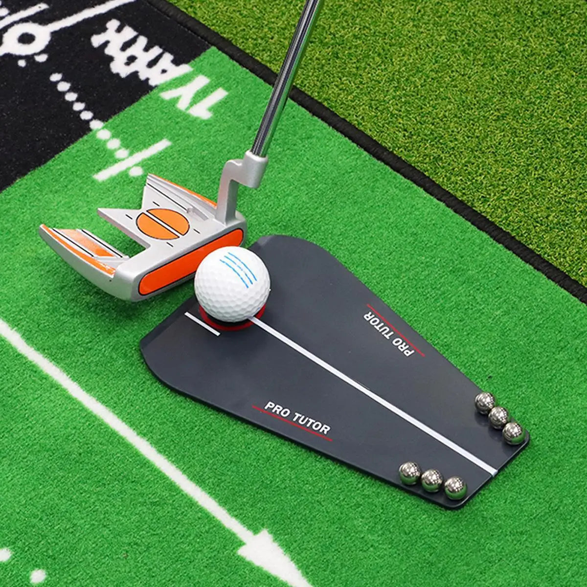 Golf Putter Training Board - Indoor/Outdoor Guided Exercise Trainer PC005