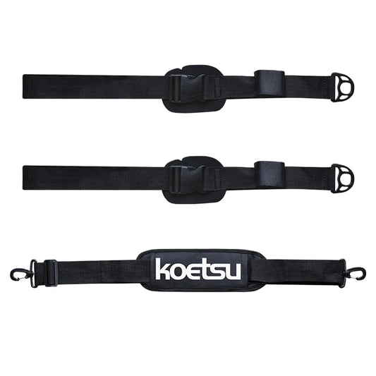 Adjustable Surfboard Shoulder Carry Strap - Stand Up Paddle Board Carrier Sling with Deck Bag