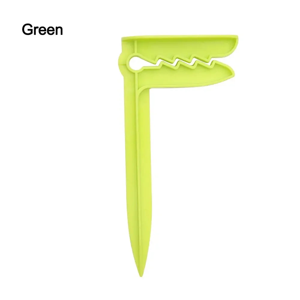 Beach Towel Clips Set - 4 Piece Outdoor Camping Mat Holders with Decorative Clothespins for Sheets, Towels & Tent Accessories