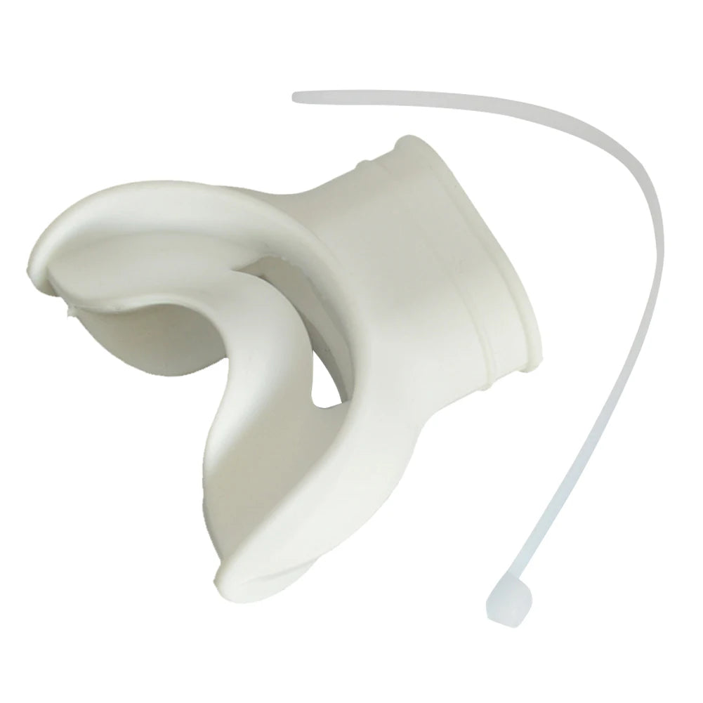 Premium Silicone Scuba Diving Mouthpiece - Comfortable Regulator Cover with Octopus Holder Retainers