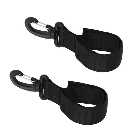 Dual Kayak Paddle Holder Set - Webbing Clips for SUP Boards & Inflatable Boats (2-Pack)