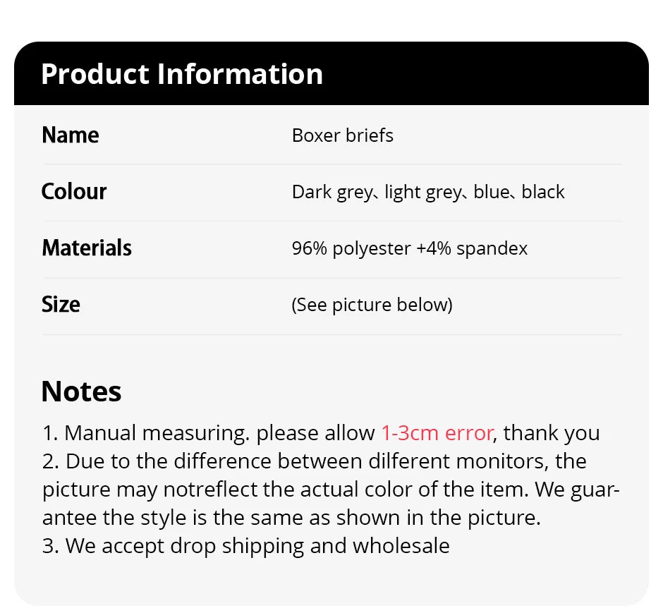 Men's Printed Fashion Boxer Briefs - 4/5 Pack European & American Sizes, Plus Size Comfortable Underwear & Swim Trunks