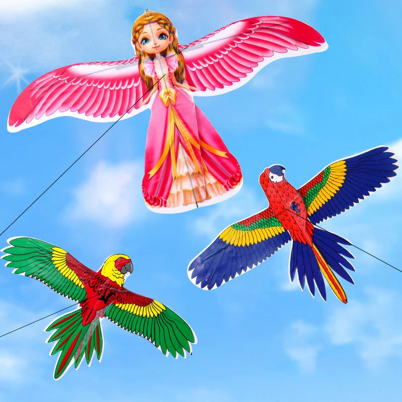 Mini Plastic Kite | 40cm | Hand Brake | Outdoor Fun | Sports Toys | Kites for Kids | Gifts