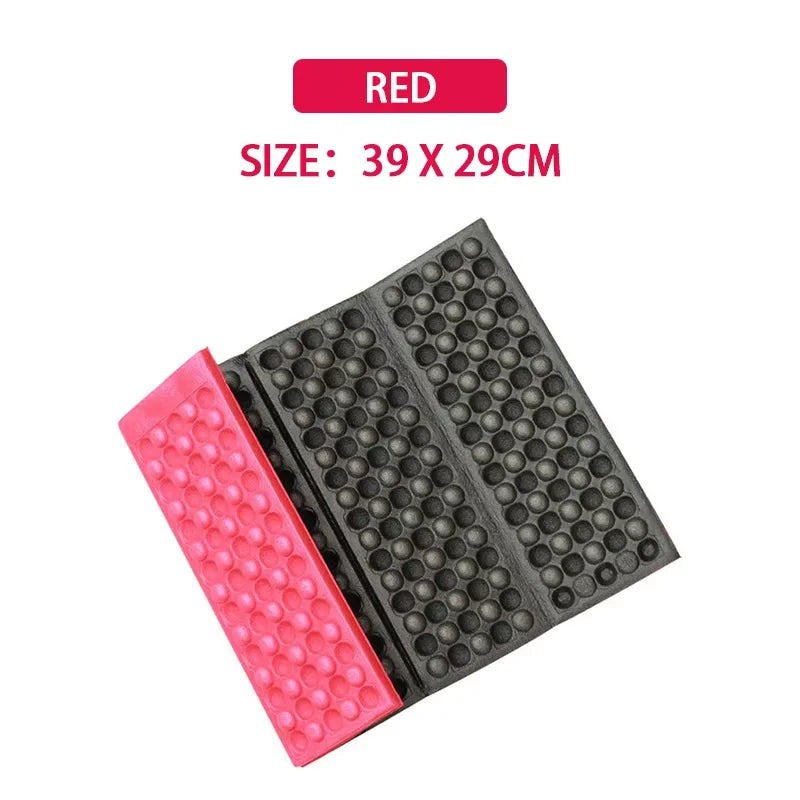 Honeycomb Massage Mat - 6-Fold XPE Cushion for Outdoor Activities