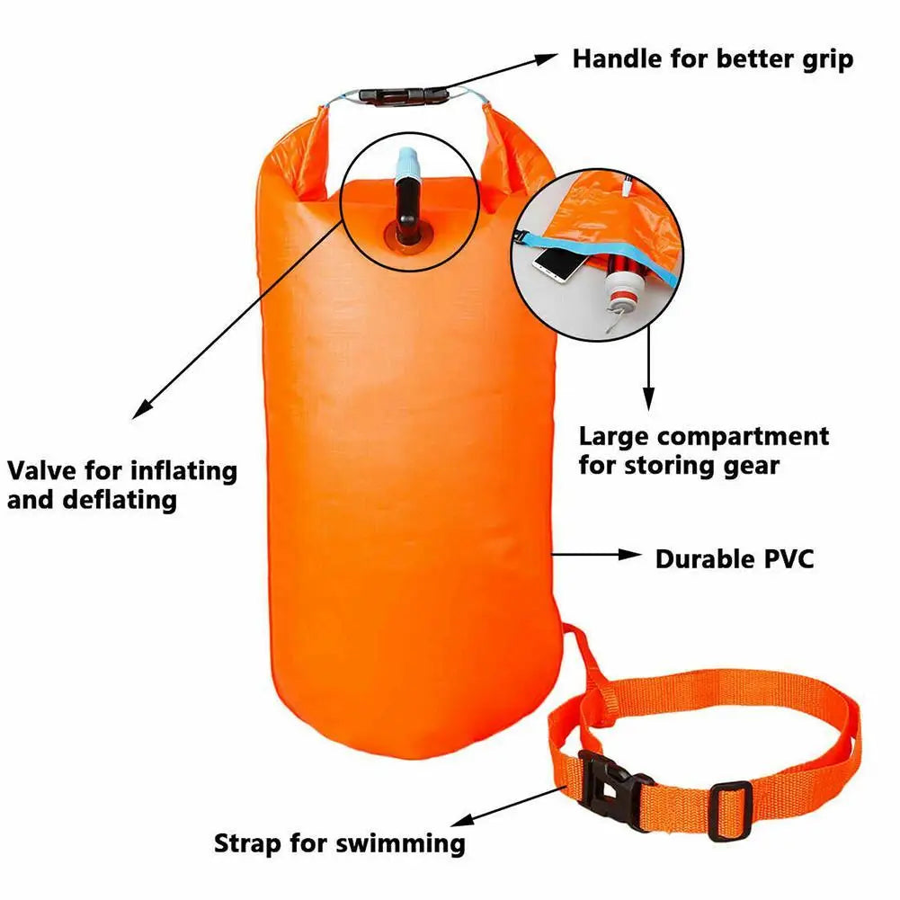 Inflatable Swimming Buoy - Enhanced Design