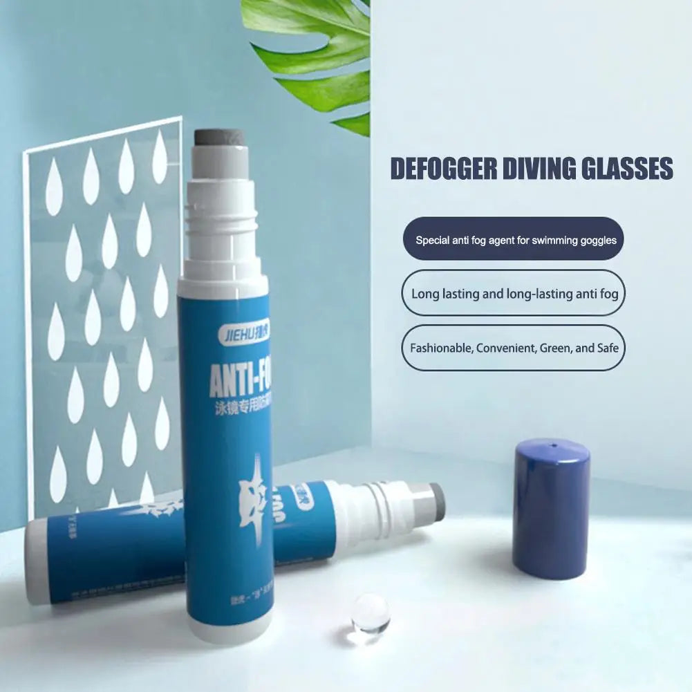 10ml Professional Anti-Fog Solution for Swimming Goggles & Diving Masks - Glass Lens Cleaner Spray Mist for Fog Prevention