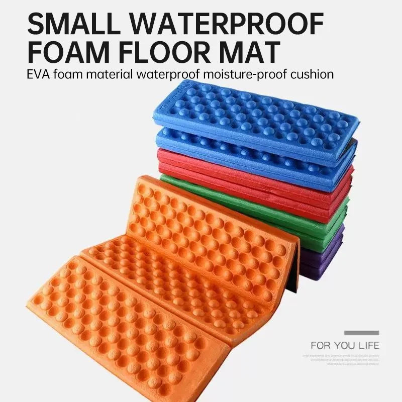 Honeycomb Massage Mat - 6-Fold XPE Cushion for Outdoor Activities