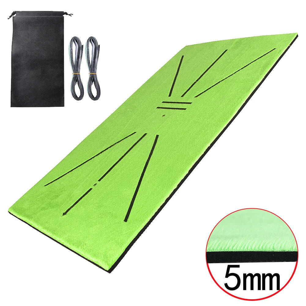 Professional Golf Training Mat - Swing Track & Practice Marking Pad