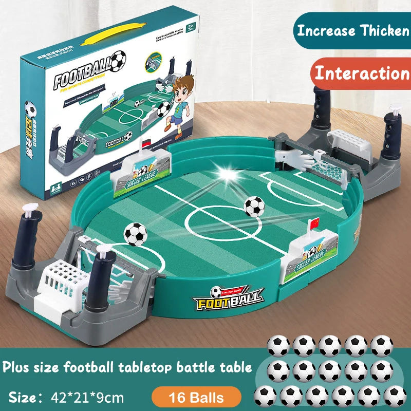 Soccer Table for Family Party - Football Board Game - Desktop Interactive Soccer Toys for Kids Boys Sport Outdoor Portable Game Gift