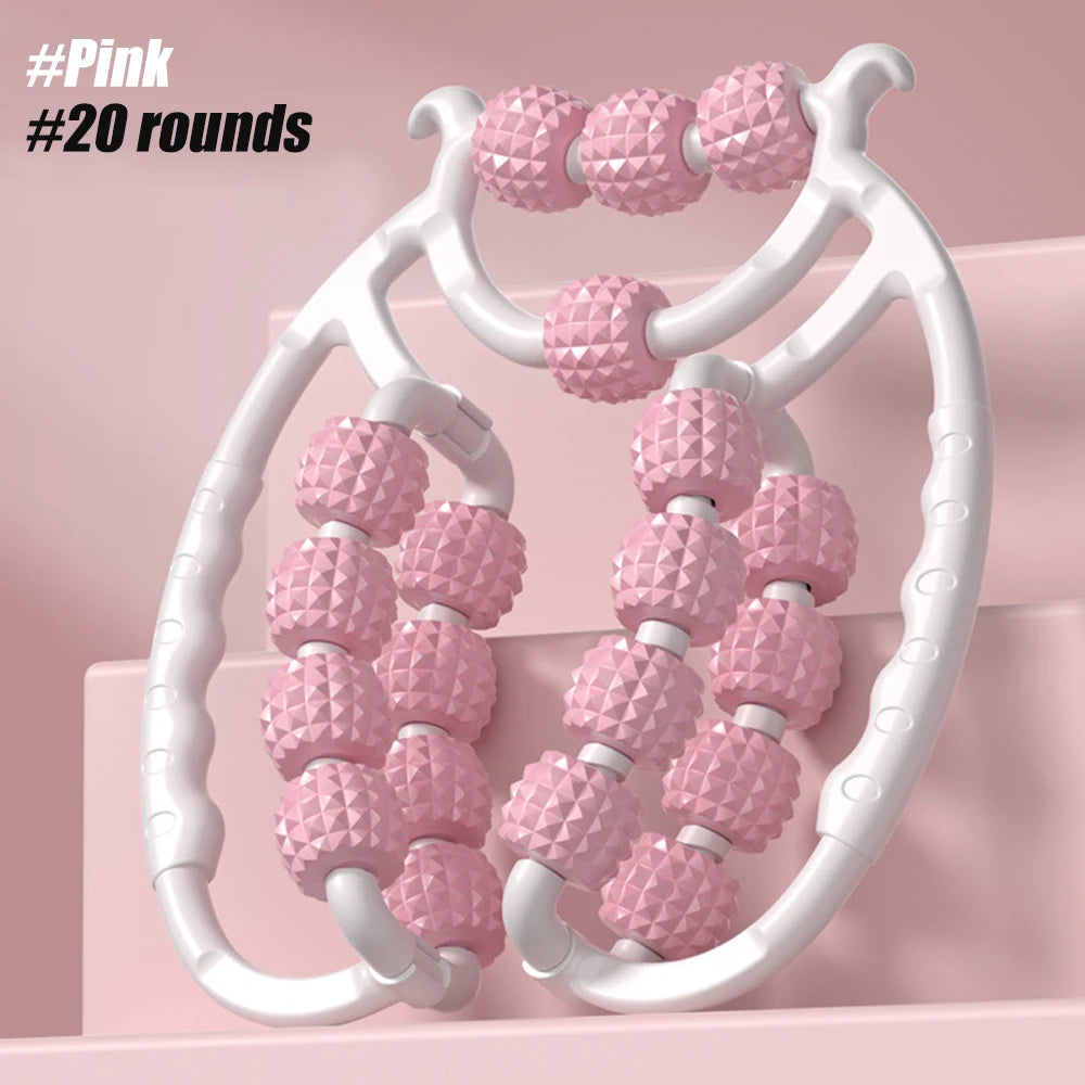 Anti-Cellulite Massager - 20 Wheel Annular Leg Clamp