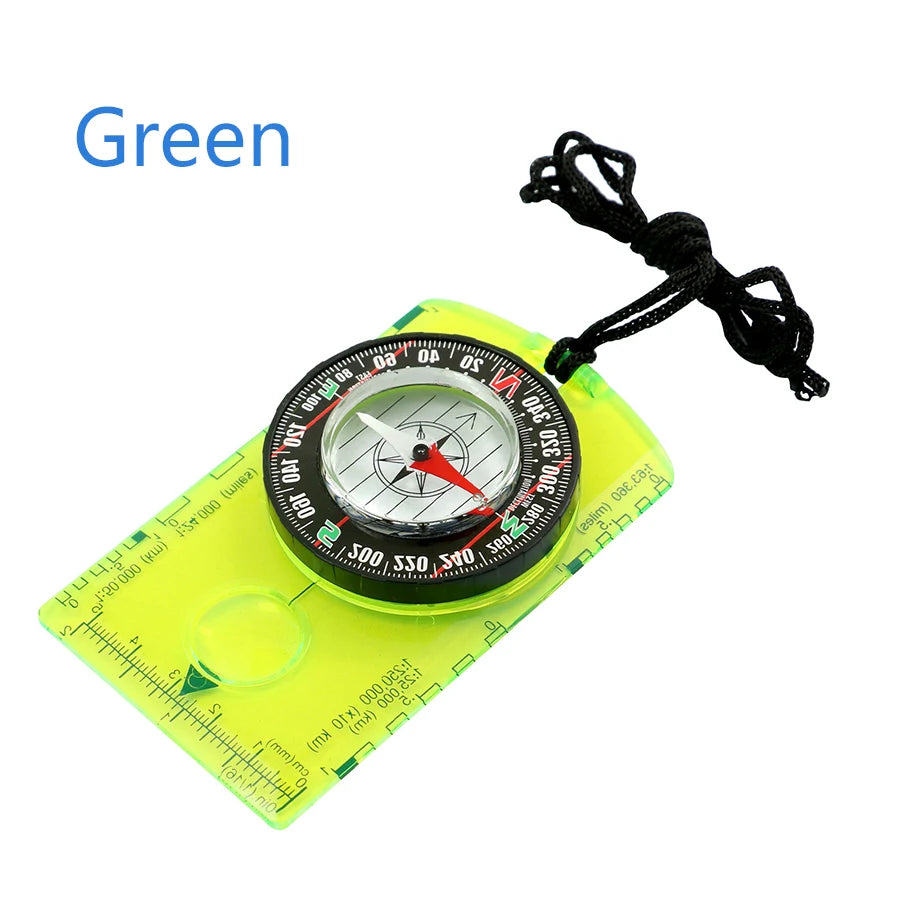Elite Waterproof Navigation Compass - Essential Hiking & Camping Survival Tool for Outdoor Map Reading