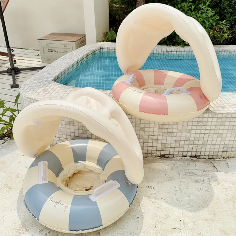Inflatable Baby Swim Ring - Pool Float for Kids