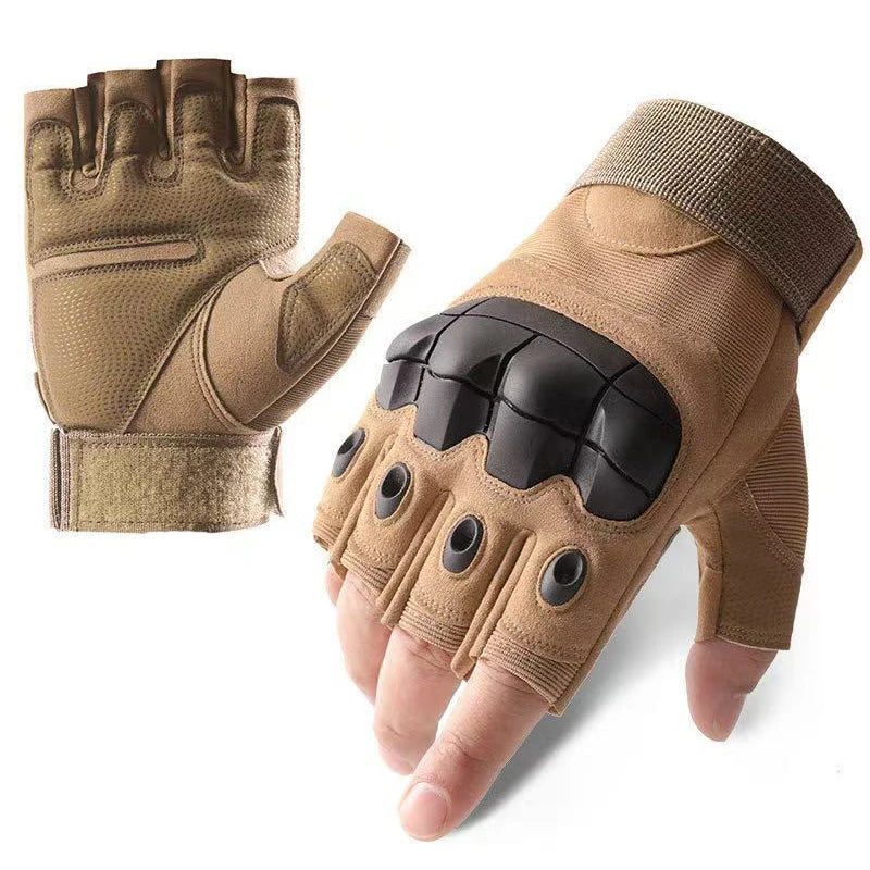 Tactical Touch Screen Gloves - Multi-Sport Protection for Motorcycle, Camping, Hiking, Rock Climbing, Hunting & Fitness