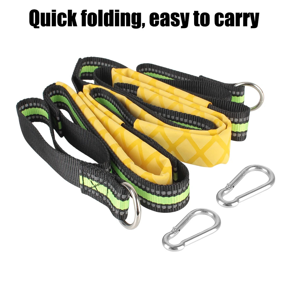 Marine Boarding Ladder - Folding Rope Ladder for Boats & Yachts (3/4/5 Steps)