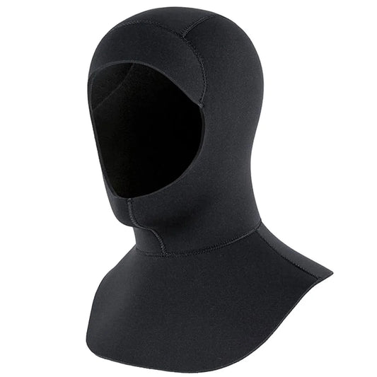 3mm/5mm Thermal Neoprene Diving Hood - Stretchy Wetsuit Cap for Men & Women Cold Water Scuba, Snorkeling & Surfing
