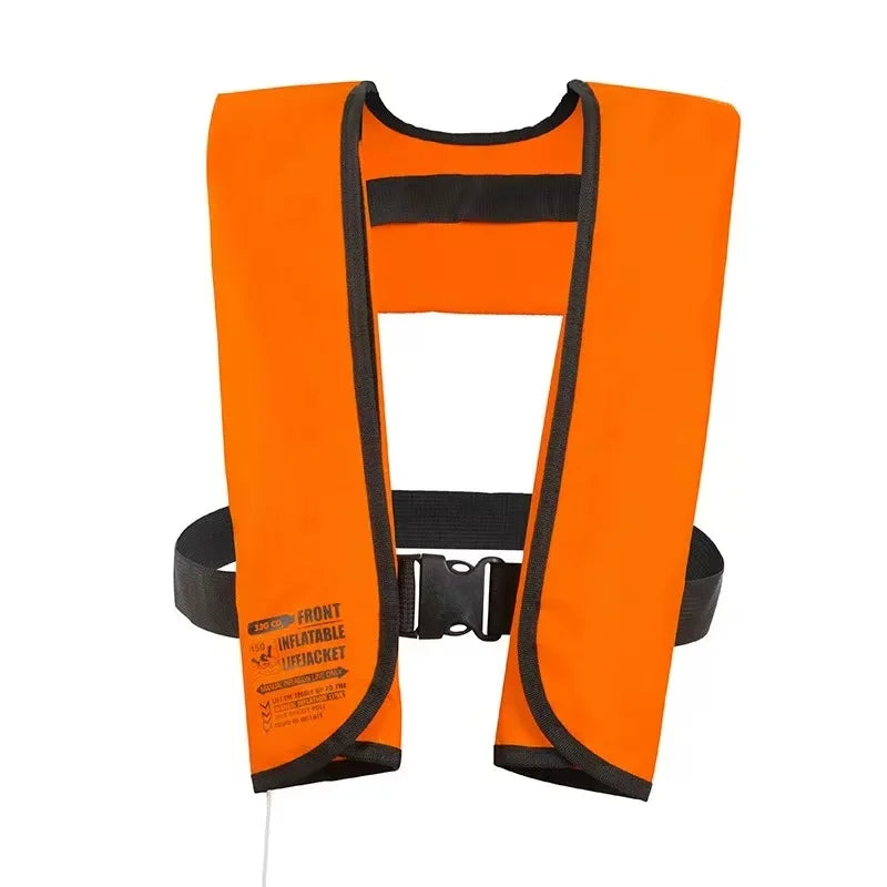 Adult Auto-Inflatable Life Jacket - Manual PFD 150N for Water Sports, Fishing & Rafting