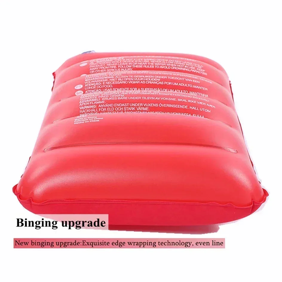 Inflatable Travel Pillow - Foldable Air Cushion for Outdoor Camping, Plane Travel & Backrest Support