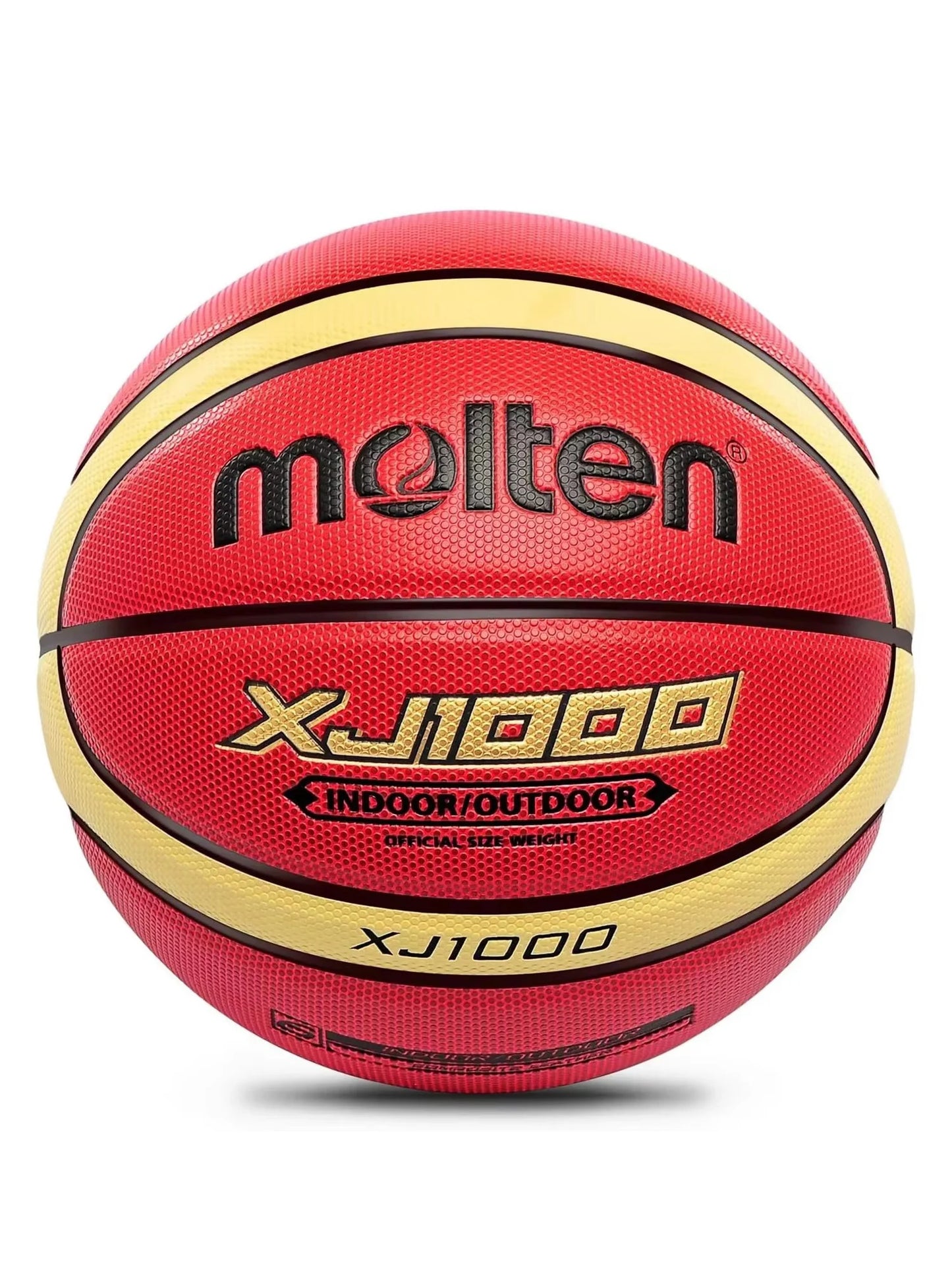 Molten Basketball XJ1000 Size 6, 7 Indoor/Outdoor Training Wear-Resistant PU Leather Basketball